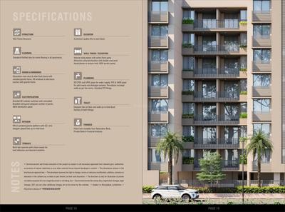 Image of 1300 Sq.ft 3 BHK Apartment / Flat for sale in Friends Pious Parisar, Chandkheda, Ahmedabad for Rs. 8500000