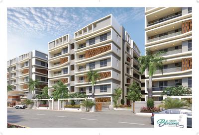 Image of 1360 Sq.ft 2 BHK Apartment / Flat for sale in Gauthami Green Blossoms, Kokapet, Hyderabad for Rs. 13000000