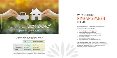 Image of 2378 Sq.ft Residential Plot / Land for sale in Vishal Nivaan Sparsh Phase 1, Theur, Pune for Rs. 7000000