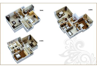 Image of 536 Sq.ft 1 BHK Apartment / Flat for sale in Pagarani Universal Universal Cubical, Jogeshwari West, Mumbai for Rs. 14000000
