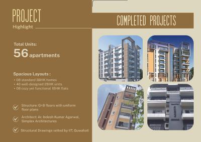 Image of 692 Sq.ft 2 BHK Apartment / Flat for sale in Alliance Skybrook Residences, Hatigaon, Guwahati for Rs. 4700000