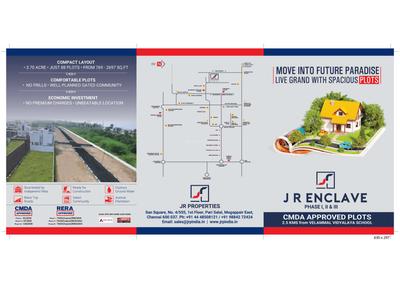 Image of 1347 Sq.ft Residential Plot / Land for sale in JR Enclave Phase 1, Ayappakkam, Chennai for Rs. 6435000