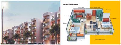 Image of 365 Sq.ft 1 BHK Apartment / Flat for sale in VBHC Greenwoods, Palghar, Mumbai for Rs. 2000000