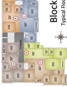 Image of 937 Sq.ft 2 BHK Apartment / Flat for sale in Chitrakut Dham, Keshtopur, Kolkata for Rs. 5500000