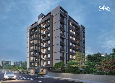 Image of 695 Sq.ft 2 BHK Apartment / Flat for sale in Sky Safa 42, Vavol, Gandhinagar for Rs. 6500000