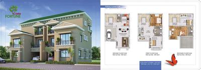 Image of 1122 Sq.ft 3 BHK Apartment / Flat for sale in Costa Furtune, Gothapatna, Bhubaneswar for Rs. 10866000