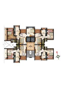 Image of 1500 Sq.ft 3 BHK Apartment / Flat for sale in Rachana Yash Enclave, Dombivli West, Thane for Rs. 11500000