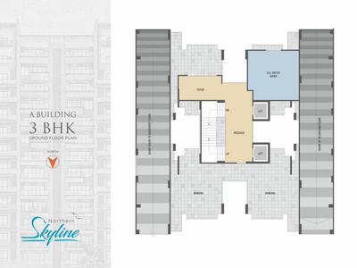 Image of 1737 Sq.ft 3 BHK Apartment / Flat for sale in Northern Skyline, Bhatha, Surat for Rs. 7800000