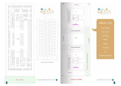 Image of 1803 Sq.ft 3 BHK Apartment / Flat for sale in Shivay Shivalik Crown, Bhimrad, Surat for Rs. 8475000