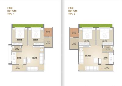 Image of 350 Sq.ft 1 BHK Apartment / Flat for sale in Aarush Joy Heights, Odhav, Ahmedabad for Rs. 2300000