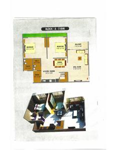 Image of 1485 Sq.ft 2 BHK Apartment / Flat for sale in Royal Residency, Nikol, Ahmedabad for Rs. 5500000