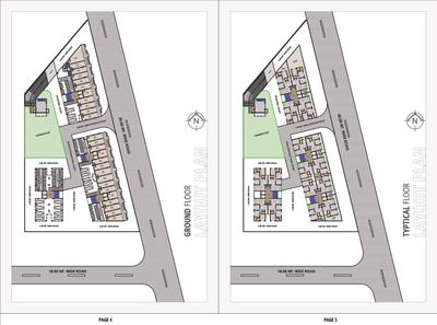 Image of 1890 Sq.ft 3 BHK Apartment / Flat for sale in Ved Vedant Antilia, Vastral, Ahmedabad for Rs. 7000000