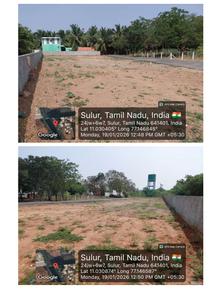 Image of 1400 Sq.ft Residential Plot / Land for sale in Airforce City, Sulur, Coimbatore for Rs. 4044600