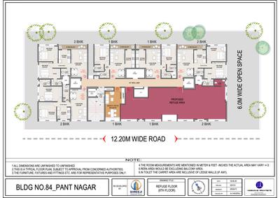 Image of 700 Sq.ft 1 BHK Apartment / Flat for sale in Shreeji Shraddha, Ghatkopar East, Mumbai for Rs. 10500000