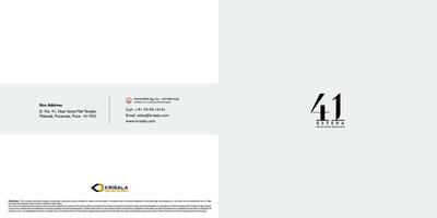 Krisala 41 Estera Phase 3 Brochure 1