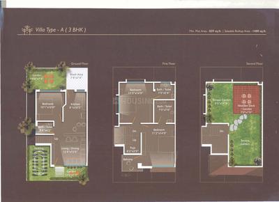 Image of 2150 Sq.ft 4.5 BHK Villa for sale in Shashwat Parkshire, Ratanpur, Vadodara for Rs. 8000000