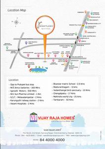 Image of 10000 Sq.ft Residential Plot / Land for sale in Vijay Raja Sanctuary, Madurantakam, Chennai for Rs. 2499999