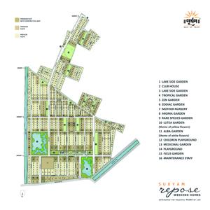 Image of 554 Sq.ft Residential Plot / Land for sale in Suryam Repose, Jesangpura, Mehsana for Rs. 6648000