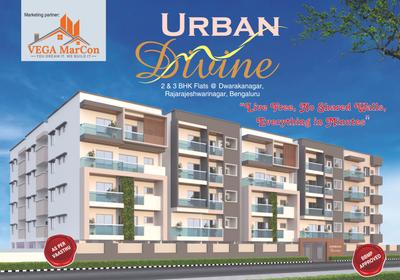 Image of 1130 Sq.ft 2 BHK Apartment / Flat for sale in Urban Divine, Subramanyapura, Bengaluru for Rs. 8100000