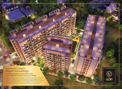 Image of 886 Sq.ft 2 BHK Apartment / Flat for sale in Patels Glory, Ambernath East, Ambernath for Rs. 3299000