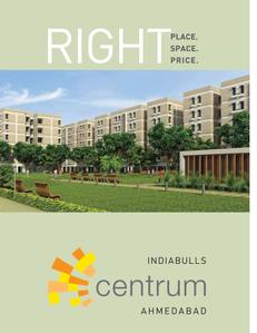 Image of 779 Sq.ft 2 BHK Apartment / Flat for sale in Indiabulls Centrum, Saraspur, Ahmedabad for Rs. 2600000