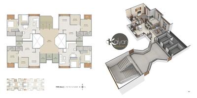 Image of 1960 Sq.ft 3 BHK Apartment / Flat for sale in Shree Kalyan Residency, Palanpur, Surat for Rs. 6500000