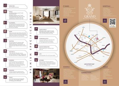 Image of 1116 Sq.ft 2 BHK Apartment / Flat for sale in GM Sri Sai Grand, NRI Layout, Bengaluru for Rs. 7400000