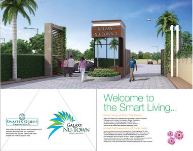Image of 1100 Sq.ft Residential Plot / Land for sale in Swastik Galaxy Nu Town Tulsi, Tulsi -2, Raipur for Rs. 2299000