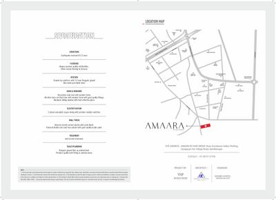 Image of 2880 Sq.ft 4 BHK Apartment / Flat for sale in Amaara By Hari Group, Por, Gandhinagar for Rs. 14500000