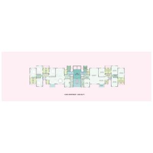 Image of 2020 Sq.ft 3 BHK Apartment / Flat for sale in Gala Gardenia, South Bopal, Ahmedabad for Rs. 13100000