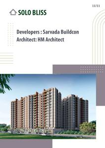 Image of 2175 Sq.ft 3.5 BHK Apartment / Flat for sale in Solo Bliss, Bopal, Ahmedabad for Rs. 12500000