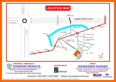 Image of 470 Sq.ft 1 BHK Apartment / Flat for sale in Sudarshan Garden Phase II, Khadawali, Thane for Rs. 2100000