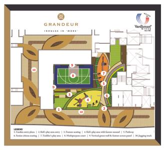 Image of 885 Sq.ft 2 BHK Apartment / Flat for sale in Vardhman Grandeur, Andheri West, Mumbai for Rs. 19000000