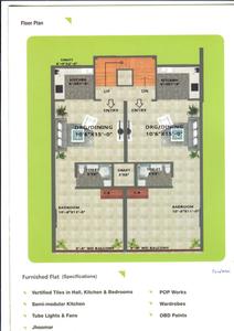 Image of 516 Sq.ft 1 BHK Duplex for sale in Living Shri Sai Upvan Society, Noida Extension, Greater Noida for Rs. 1500000