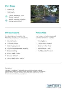 Image of 1200 Sq.ft Residential Plot / Land for sale in Merusri Serenova, Bettenahalli, Bengaluru for Rs. 9600000