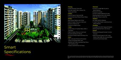 Image of 900 Sq.ft 2 BHK Apartment / Flat for sale in Bhumi Silveriio, Moshi, Pune for Rs. 5500000