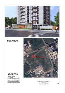 Image of 2500 Sq.ft 3 BHK Apartment / Flat for sale in Tulsi Sangath Luxuria, Bhatha, Surat for Rs. 11300000