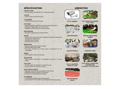 Image of 1890 Sq.ft 3 BHK Apartment / Flat for sale in Shashwat Heights, Sabarmati, Ahmedabad for Rs. 13500000