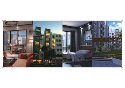 Image of 1544 Sq.ft 3 BHK Apartment / Flat for sale in Swati Residency 5, Chandkheda, Ahmedabad for Rs. 10500000