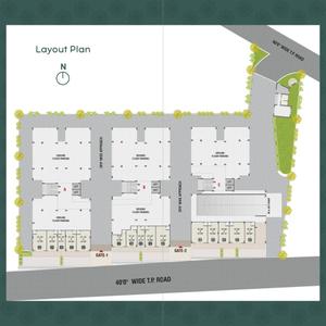 Image of 603 Sq.ft 2 BHK Apartment / Flat for sale in Bhakti Elegance, Thakkarbapa Nagar, Ahmedabad for Rs. 4900000