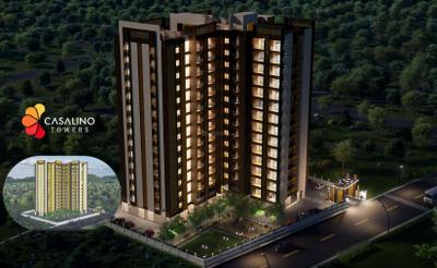 Image of 1099 Sq.ft 2 BHK Apartment / Flat for sale in Sai Siddhi Casalino Towers Phase 3, Handewadi, Pune for Rs. 5600000
