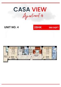 Image of 1090 Sq.ft 2 BHK Apartment / Flat for sale in Trinity Casa View Apartment 4, Noida Extension, Greater Noida for Rs. 5245000