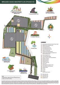 Image of 1500 Sq.ft Residential Plot / Land for sale in Brigade Oasis Phase 1, Setterahally, Bengaluru for Rs. 15500000