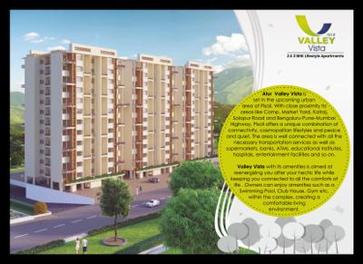 Image of 1026 Sq.ft 2 BHK Apartment / Flat for sale in Atur Vally Vista Wing B, Pisoli, Pune for Rs. 5500000