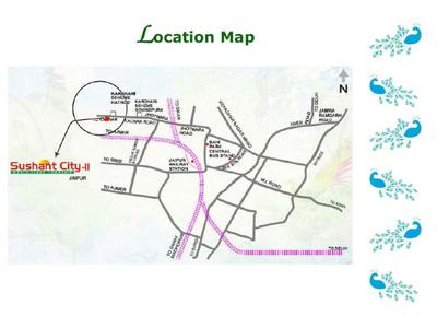 Image of 1386 Sq.ft Residential Plot / Land for sale in Ansal Sushant City II, Kalwad Road, Jaipur for Rs. 2000000