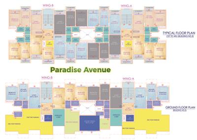 Image of 587 Sq.ft 1 BHK Apartment / Flat for sale in Sai Paradise Avenue, Saphale, Mumbai for Rs. 1827000