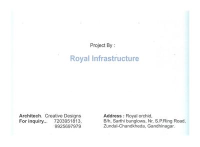 Image of 1880 Sq.ft 3 BHK Apartment / Flat for sale in Royal Orchid, Prahlad Nagar, Ahmedabad for Rs. 21000000