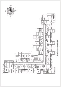 Image of 1210 Sq.ft 3 BHK Apartment / Flat for sale in Patel Nakshatra Residency, Ambernath West, Ambernath for Rs. 5800000