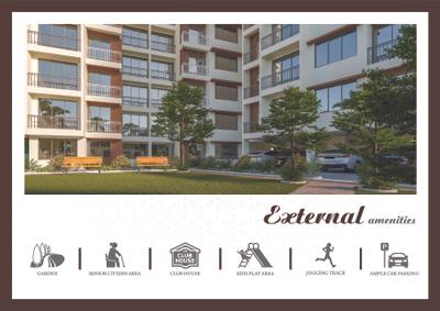 Image of 563 Sq.ft 2 BHK Apartment / Flat for sale in Shiv Paradise, Badlapur East, Badlapur for Rs. 4200000