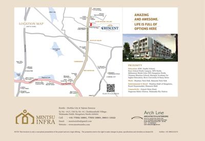 Image of 1300 Sq.ft 3 BHK Apartment / Flat for sale in Mentsu Crescent, Jakkur, Bengaluru for Rs. 17100000